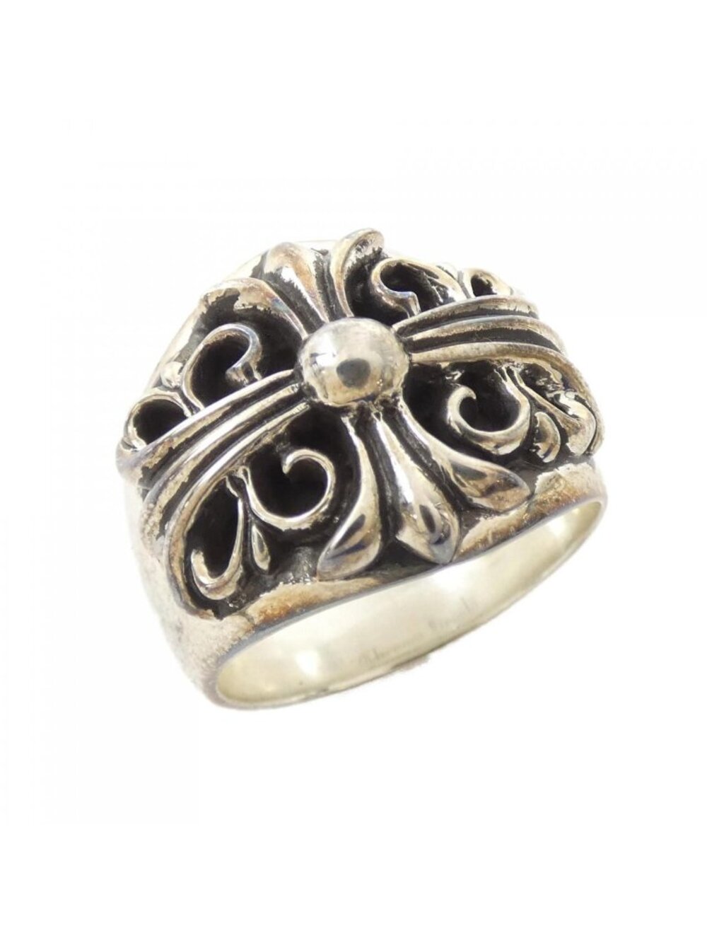 Chrome Hearts Keeper Ring Silver